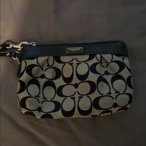 Coach clutch/wristlet